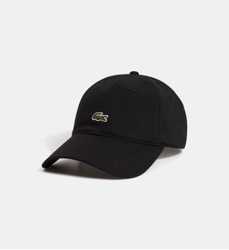 Casquette unie coton - Lacoste - Noir