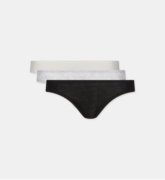 Lot de 3 culottes unies coton - Petit Bateau - Multicolore