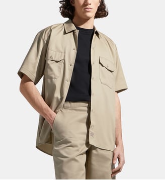 Chemisette droite coton twill mélangé - Dickies - Beige