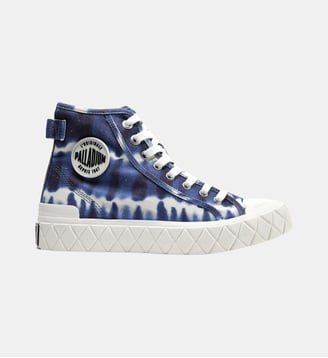 Baskets montantes Palla Ace - Palladium - Bleu et blanc