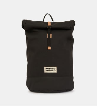 Sac à dos Wanaka roll top déperlant - Mero Mero - Gris foncé