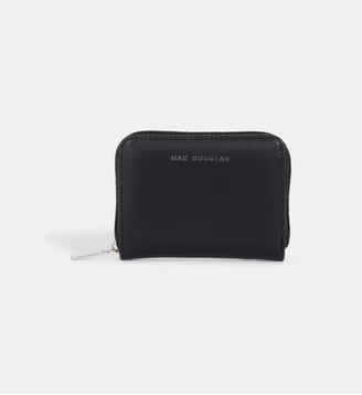 Porte-monnaie Cutter Rythme effet croco - Mac Douglas - Noir