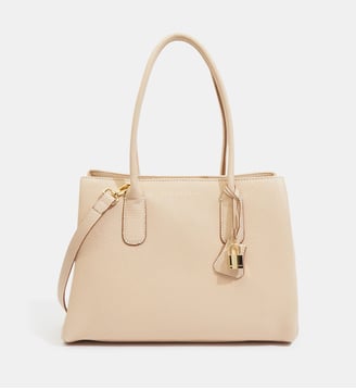Sac cabas Tuileries Romy cuir - Mac Douglas - Beige
