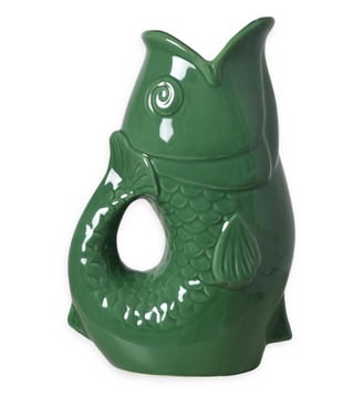 Vase Poisson - H25 cm - Opjet - Vert