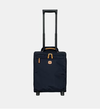 Valise cabine souple Trolley X Travel 45,5cm 2R - Bric's - Bleu marine