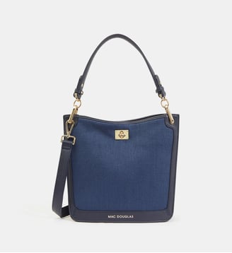 Sac hobo Kentucky Fantasia bi matière
 - Mac Douglas - Bleu marine