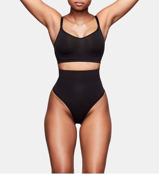 String taille haute Core Control - Skims - Noir