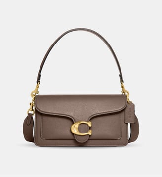 Sac à main Tabby 26 en cuir - Coach - Beige foncé