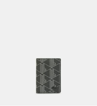 Porte-monnaie The Blend logo - Lacoste - Noir et gris