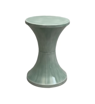 Tabouret - BAZARDELUXE - Vert céladon