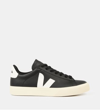Baskets basses Campo cuir ChromeFree - Veja - Noir