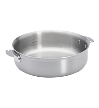 Sauteuse droite Ø24 cm - Alchimy Loqy - De Buyer - Acier
