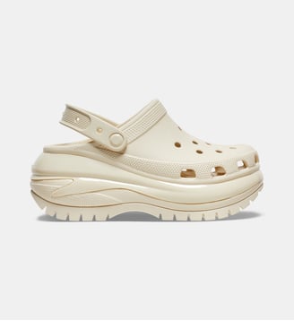 Mules compensées Mega Crush - Crocs - Blanc clair