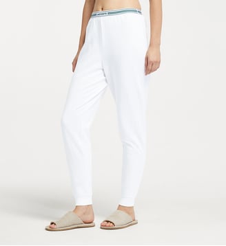 Pantalon pyjama signature - Lacoste - Blanc