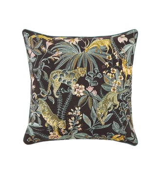 Housse de coussin - Bengale chocolat - Descamps - Chocolat