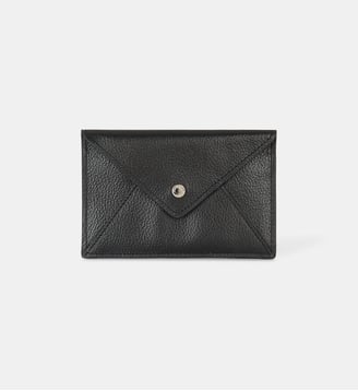 Portefeuille enveloppe Archive Buni cuir - Mac Douglas - Noir