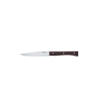 Coffret 4 couteaux de table - Facette - Frêne sombre - Opinel - Marron foncé