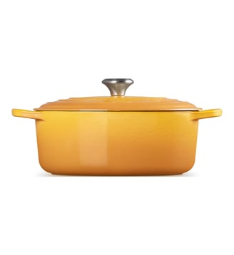 Cocotte ovale fonte émaillée nectar 29 cm 4,7 l Le Creuset