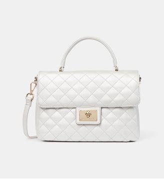 Sac cabas Anvers Losange matelassé - Mac Douglas - Argent