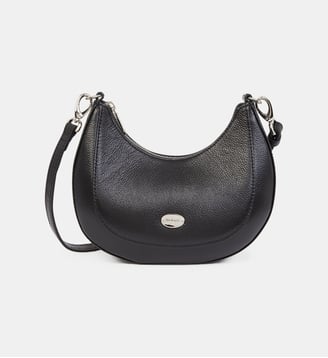 Sac à main Amaretto Buni cuir grainé - Mac Douglas - Noir