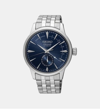Montre Homme Presage Bleu SSA347J1 - Seiko - Argenté