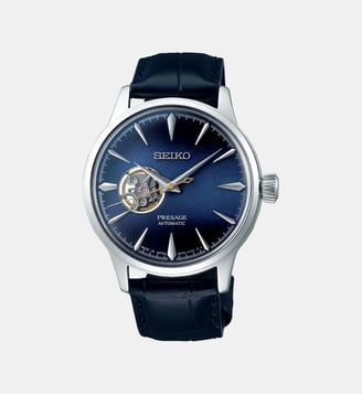Montre Homme Presage Bleu SSA405J1 - Seiko - Argenté