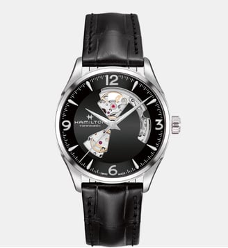 Montre Homme Jazzmaster Noir H32705731 - Hamilton - Argenté