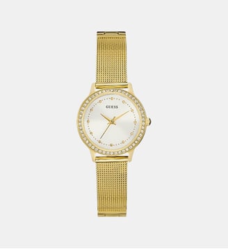 Montre Femme Ladies dress Argenté W0647L7 - Guess - Doré