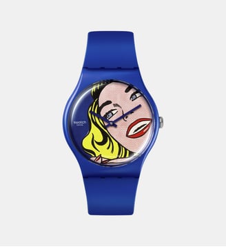 Montre Femme, Homme Art Journey Bleu SUOZ352 - Swatch - Bleu