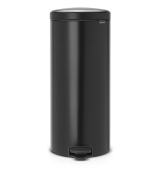 Poubelle à pédale New Icon noir mat 30L - Brabantia - Noir