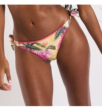 Culotte de maillot de bain Limetropic - Banana Moon - Jaune