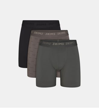Lot de 3 boxers longs - Skims - Multicolore
