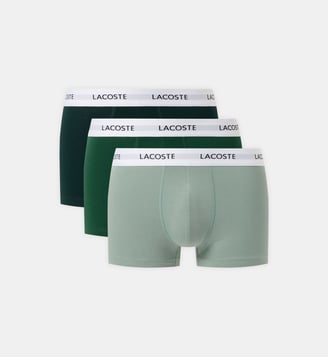 Lot de 3 boxers signature en coton stretch Lacoste