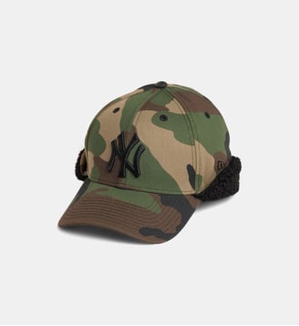 Casquette 39THIRTY Downflap New York Yankees camouflage - New Era - Noir