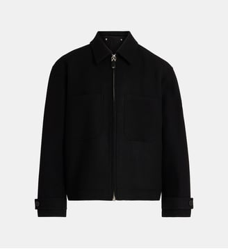Veste droite zippée - Solid Homme - Noir