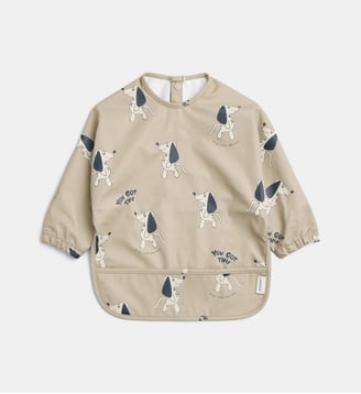 Bavoir cape Merle - Liewood - Taupe
