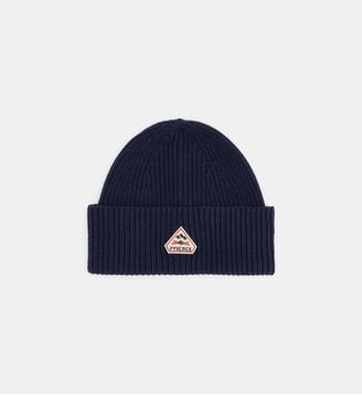 Bonnet Gomma à revers - Pyrenex - Bleu marine