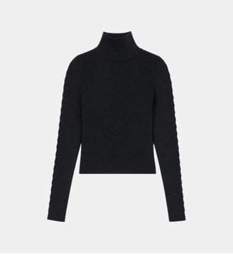 Pull col montant ajusté Quarrel - Iro - Black