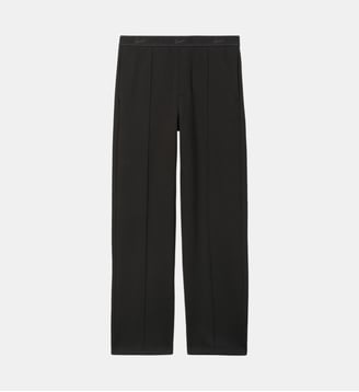 Pantalon droit à taille élastiquée - Kenzo - Black