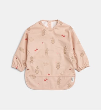 Bavoir cape Merle - Liewood - Rose