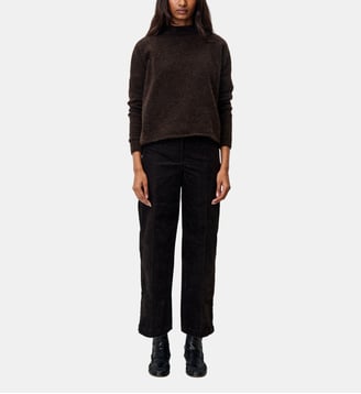 Pantalon Alvevet droit en coton mélangé Sessùn