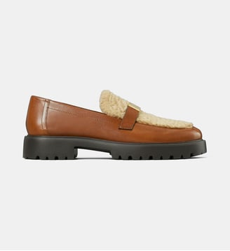 Mocassins Leelee Shearling Lug Tory Burch