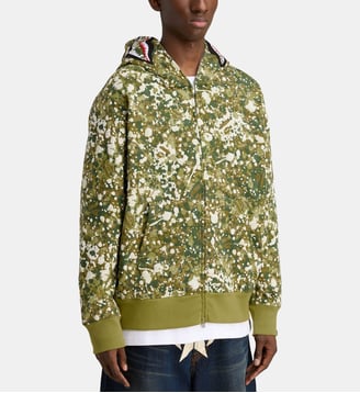 Sweat-shirt à capuche Splash Shark Full zippé A BATHING APE ®