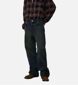 Jean large délavé System Studio