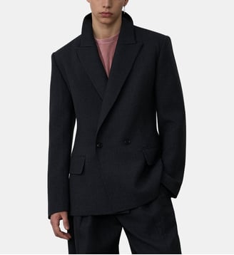 Veste de tailleur croisée System Studio