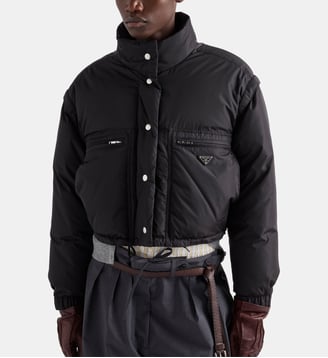 Veste courte en duvet Prada