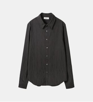 Chemise droite unie System Studio