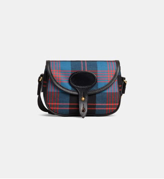 Sac à main Mini Colne à carreaux - Brady - Bleu et rouge