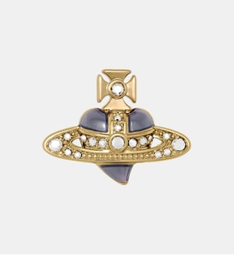 Boucle d'oreille unique Diamante Heart Vivienne Westwood