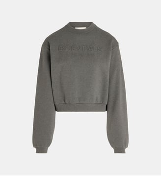 Sweat-shirt Signature coton - Fear Of God - Gris chiné